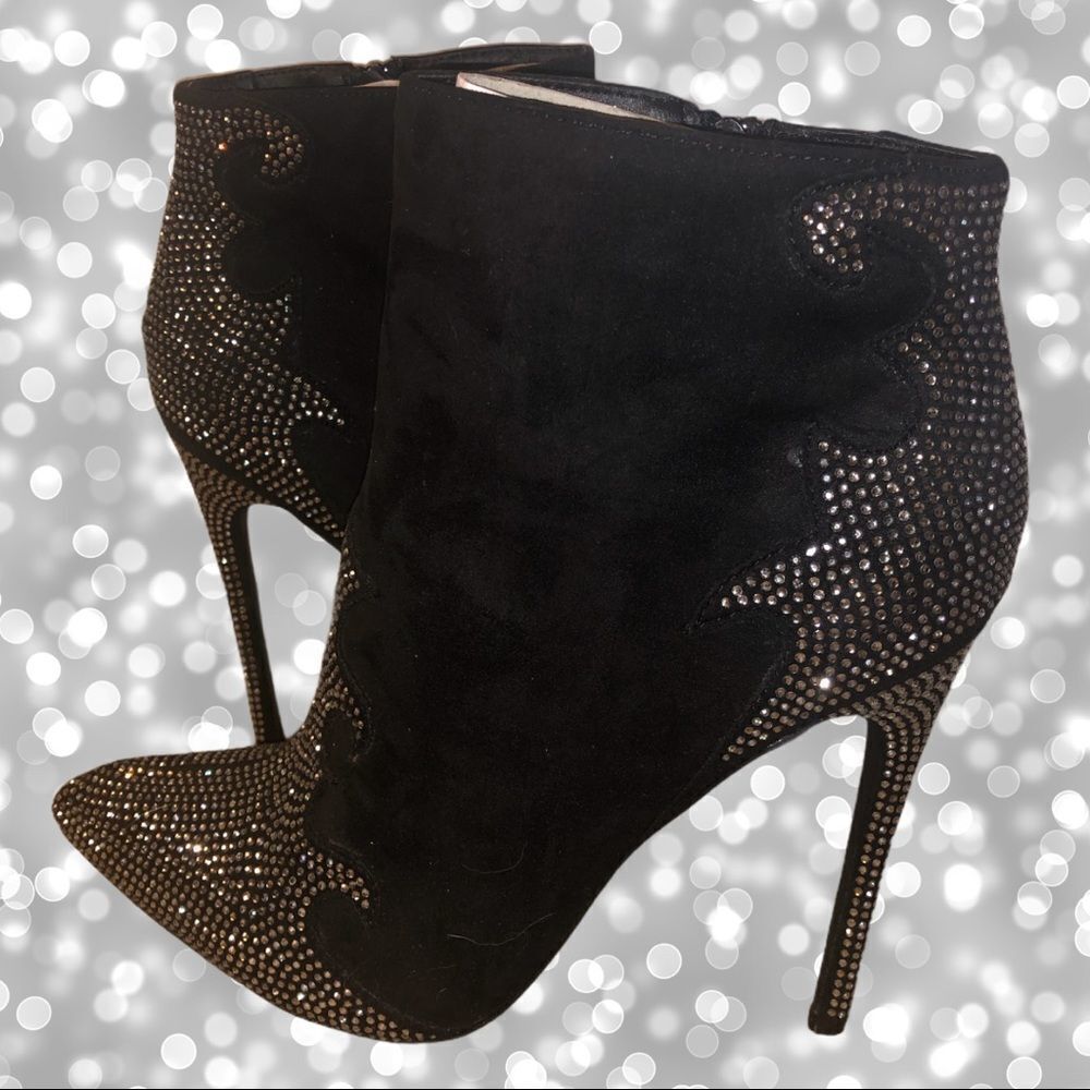Just Fab beautiful  black 5” stilettos Nwot - Picture 10 of 13